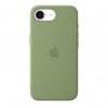 iPhone 17e Silicone Case with MS – Light Moss / SK