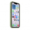 iPhone 17e Silicone Case with MS – Light Moss / SK