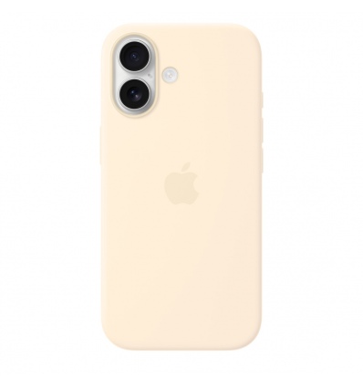 iPhone 17 Silicone Case with MagSafe – Vanilla