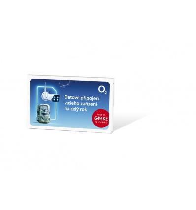 O2 Roční datové připojení 15 GB Bundle 4+1