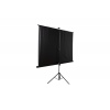 Projekční plátno AVELI stativ, 221x125cm (16:9) 100", černý tubus