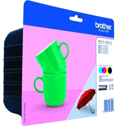 LC-227XLVALBP (inkoust multipack Bk+CMY)
