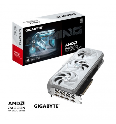GIGABYTE Radeon RX 9070 XT ICE/Gaming/OC/16GB/GDDR6