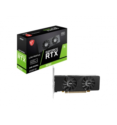 MSI GeForce RTX 3050 LP E/OC/6GB/GDDR6