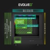 EVOLVEO Panthera, mATX/3x ARGB 120/dřevo+sklo