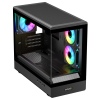 EVOLVEO Ursus, mATX/6x ARGB 120/sklo čelo + bok