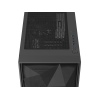 Počítačová skříň Genesis DIAXID 605F/Midi Tower/Transpar./Černá