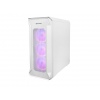 Počítačová skříň Genesis IRID 505 ARGB V2/Midi Tower/Transpar./Bílá