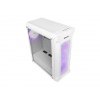 Počítačová skříň Genesis IRID 505 ARGB V2/Midi Tower/Transpar./Bílá