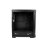 Počítačová skříň Genesis IRID 505 V2/Midi Tower/Transpar./Černá