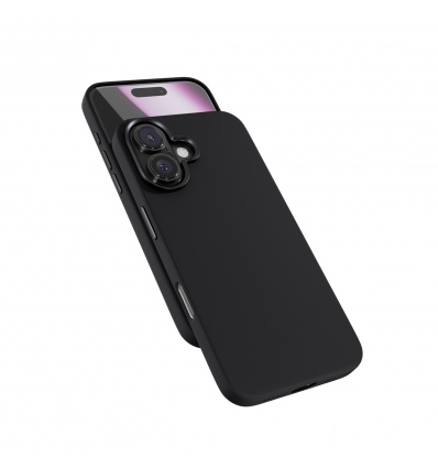 Epico Mag+ Silicone Pro kryt iPhone 16 - černý