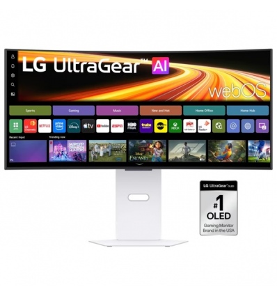 LG UltraGear/34GX90SB-W/34"/OLED/UWQHD/240Hz/0,03ms/Bílá/2R