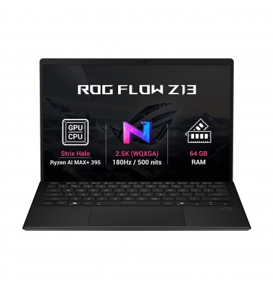 ASUS ROG Flow Z13/GZ302EA-RU227X/AIMAXPLUS-395/13,4"/2560x1600/T/64GB/1TB/AMD int/W11P/Black/2R