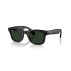 Meta Ray-Ban Gen1 Wayfarer - Matte Black/Clear to Graphite Green Transitions (Large)