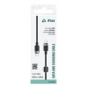 TEXTILNÍ KABEL USB-C / USB-C 1,5M, USB 2.0 ČERNÝ