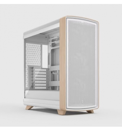 Fractal Design Summit Chalk White TG Clear Tint