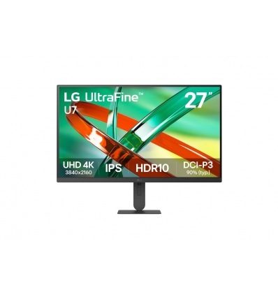 LG UltraWide/27U710B-B/27"/IPS/4K UHD/60Hz/5ms/Černá/2R
