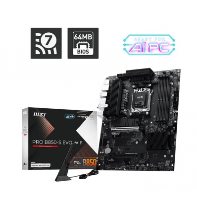 MSI PRO B850-S EVO WIFI/AM5/ATX