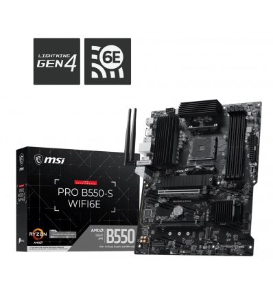 MSI PRO B550-S WIFI6E