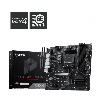 MSI PRO B550M-P WIFI6E