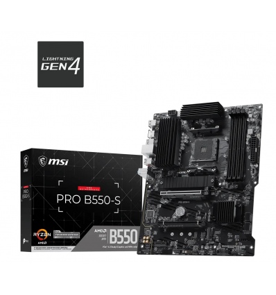 MSI PRO B550-S/AM4/ATX