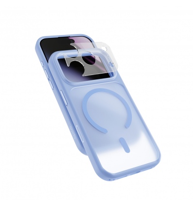 Epico HeroMatte Mag+ Case iPhone 17 Pro/18 Pro modrá
