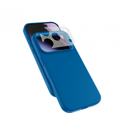 Epico Silicone Mag+ Case iPhone 17 Pro Max/18 Pro Max modrá