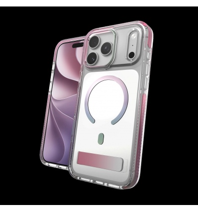 Case Santa Cruz Snap KS with Metal Stand and CB for Apple iPhone 17 Pro Max/ 18 Pro Max - Opalescent