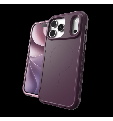 Case Teton Snap with Kickstand and Holster for Apple iPhone 18 Pro Max / 17 Pro Max - Aubergine