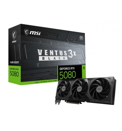 MSI RTX 5080 VENTUS 3X/OC/16GB/GDDR7