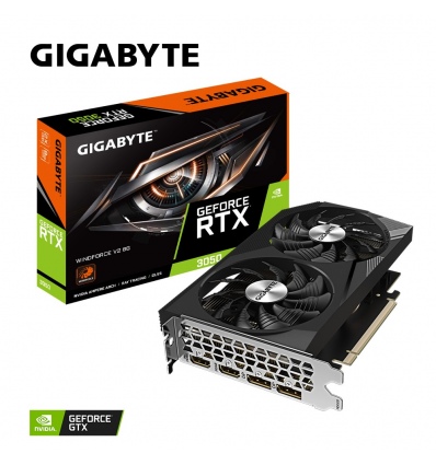 GIGABYTE RTX 3050 WINDFORCE V2/8GB/GDDR6