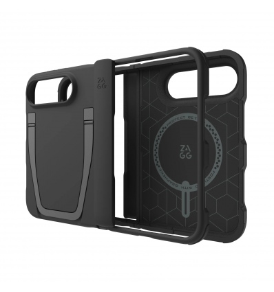 Case Sedona Snap with Kickstand for Apple iPhone Duo - Black