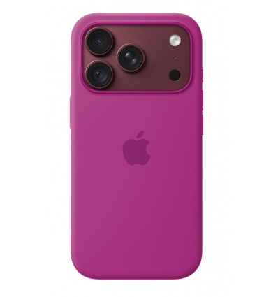 iPhone&nbsp;18&nbsp;Pro Silicone Case with MS - Magenta