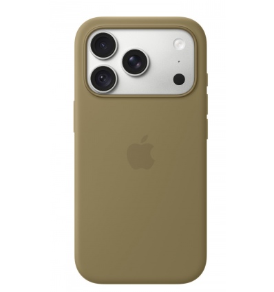 iPhone&nbsp;18&nbsp;Pro Silicone Case with MS - Olive