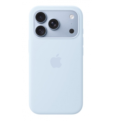iPhone&nbsp;18&nbsp;Pro Silicone Case with MS - Crisp Blue