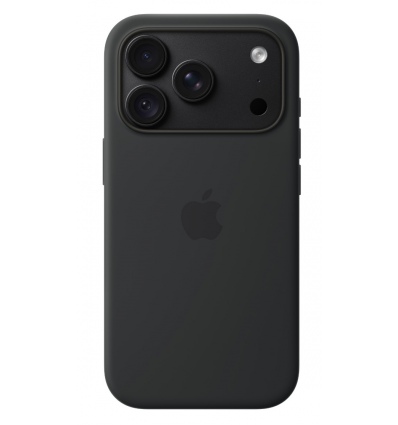 iPhone&nbsp;18&nbsp;Pro Silicone Case with MS - Black
