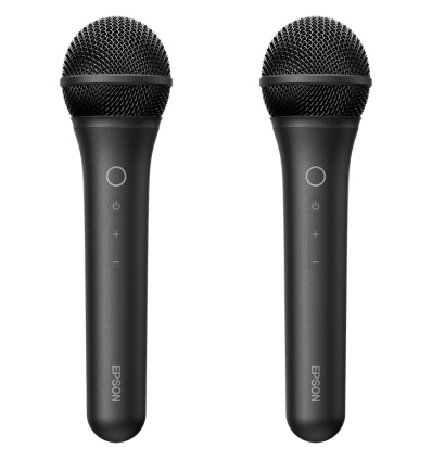 Epson ELPKM01 Wireless Karaoke Microphone Pair