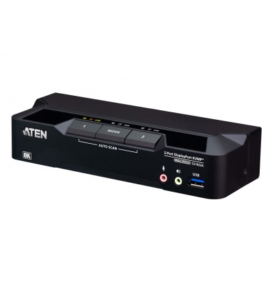 ATEN 2-Port USB 3.0 8K DisplayPort KVMP™ Switch