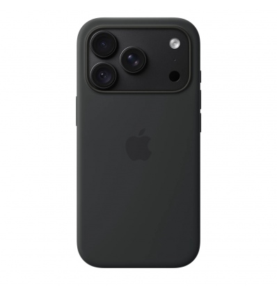 iPhone&nbsp;18&nbsp;Pro Silicone Case with MS - Black / SK