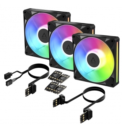 ARCTIC BioniX P14 A-RGB (Black) - 3 Pack