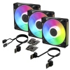 ARCTIC BioniX P14 A-RGB (Black) - 3 Pack