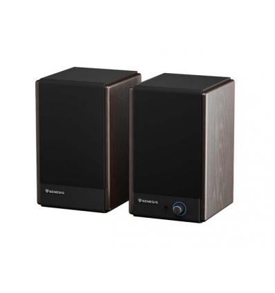 Herní reproduktory Genesis ARSEN 402BT, 60W, Hnědé