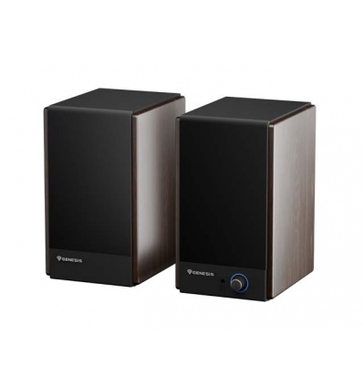Herní reproduktory Genesis ARSEN 502BT, 60W, Hnědé