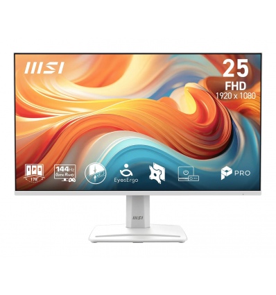 MSI PRO MP251W E14A 24.5"/FHD/IPS/144Hz bílý