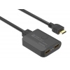 PremiumCord HDMI 2.0 Switch 4K@60Hz, 4:4:4 obousměrný 2-1 nebo 1-2