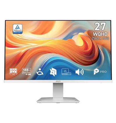 MSI Pro/MP273QW E14/27"/IPS/QHD/144Hz/1ms/Bílá/3R