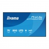 75" iiyama LH7566UHSB-B1AG:VA,4K UHD,IPX5,DP-out
