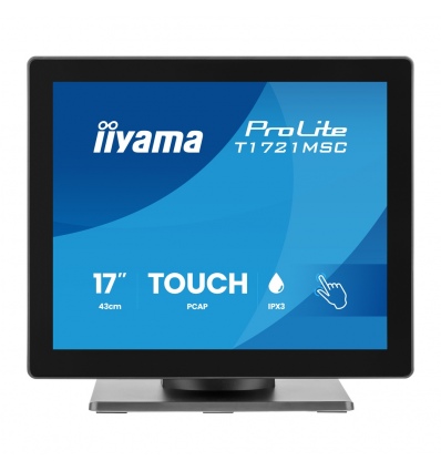 17" iiyama T1721MSC-B3:PCAP,10P,HDMI,repro