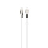 FIXED Opletený kabel USB-C/Light., 1.2m