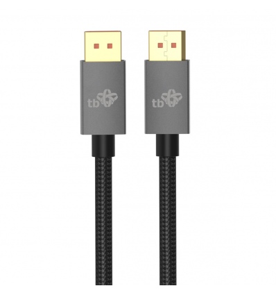 TB DisplayPort v2.1 kabel M/M, 16K 80Gbps, 2m